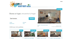 Desktop Screenshot of playaluz.es